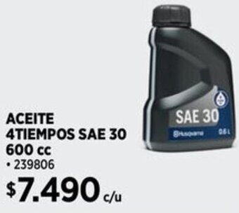 Construmart ACEITE 4TIEMPOS SAE 30 600cc oferta