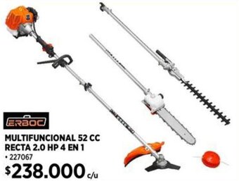 Construmart MULTIFUNCIONAL 52 CC RECTA 2.0 HP 4 EN 1 oferta
