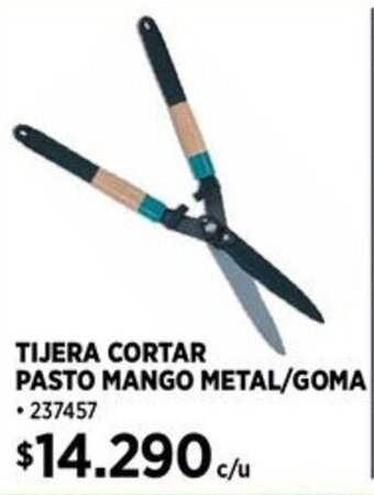 Construmart TIJERA CORTAR PASTO MANGO METAL/GOMA oferta