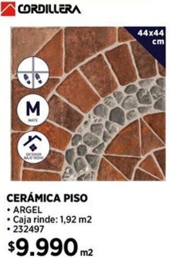 Construmart CERÁMICA PISO 44x44cm oferta