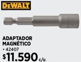 Construmart DEWALT ADAPTADOR MAGNÉTICO oferta
