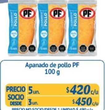 Alvi Apanado de pollo PF 3un x 100g oferta