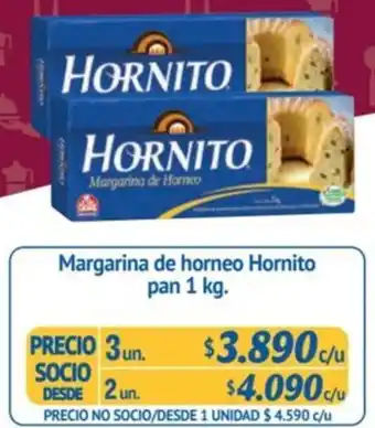 Alvi Margarina de horneo Hornito pan 1 kg x 2un oferta