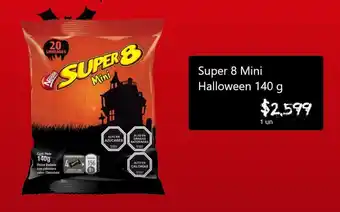 Santa Isabel Super 8 Mini Halloween 140 g oferta