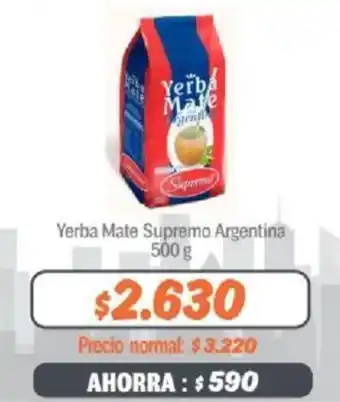 Mayorista 10 Yerba Mate Supremo Argentina 500 g oferta