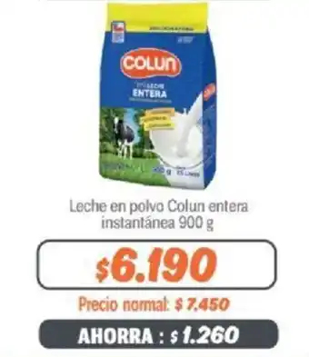 Mayorista 10 Leche en polvo Colun entera instantánea 900 g oferta