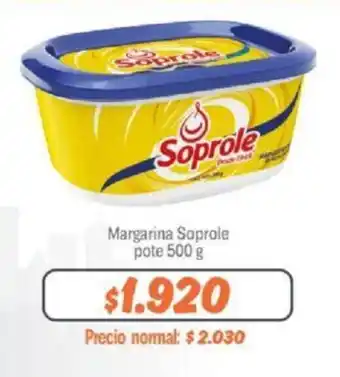 Mayorista 10 Margarina Soprole pote 500 g oferta