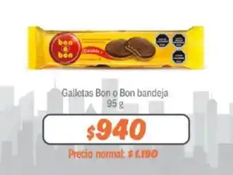 Mayorista 10 Galletas Bon o Bon bandeja 95 g oferta