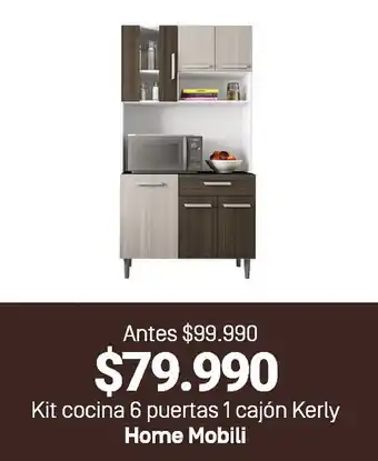 Easy Kit cocina 6 puertas 1 cajón Kerly oferta