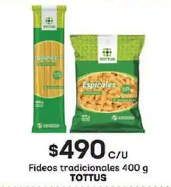 Tottus Fideos tradicionales 400g Tottus oferta
