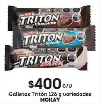 Galletas Tritón 126g Mckay