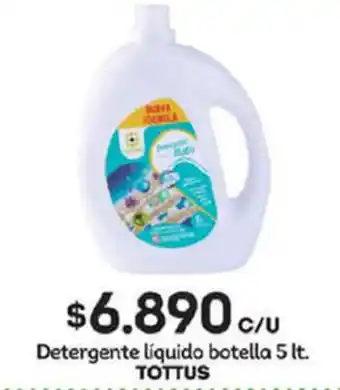Tottus Tottus Detergente Liquido Botella 5lt oferta