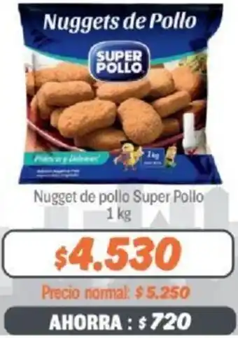 Mayorista 10 Nugget de pollo Super Pollo 1kg oferta