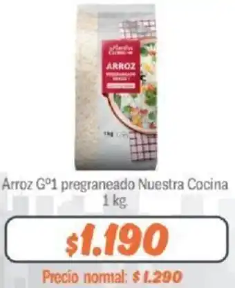 Mayorista 10 Arroz Gº1 pregraneado Nuestra Cocina 1kg oferta