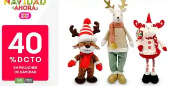 Tottus EN PELUCHES DE NAVIDAD oferta