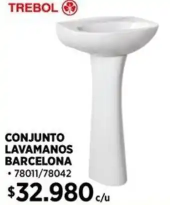 Construmart TREBOL CONJUNTO LAVAMANOS BARCELONA oferta