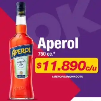 Aperol 750 cc.