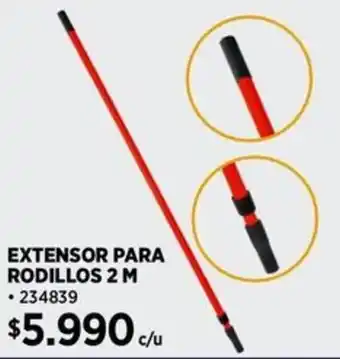 Construmart EXTENSOR PARA RODILLOS 2 M oferta