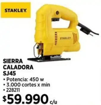 Construmart STANLEY SIERRA CALADORA SJ45 oferta