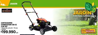 Construmart ERBOC CORTACESPED COMBUSTIÓN 139 CC 3 HP 20" oferta