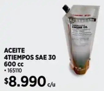 Construmart ACEITE 4TIEMPOS SAE 30 600cc oferta