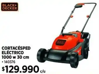Construmart BLACK+ DECKER CORTACÉSPED ELÉCTRICO 1000w 30cm oferta