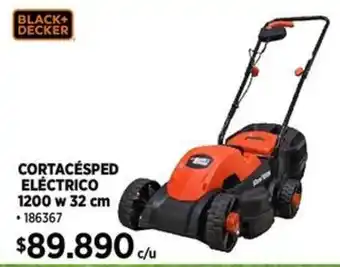 Construmart BLACK+ DECKER CORTACÉSPED ELÉCTRICO 1200 w 32 cm oferta