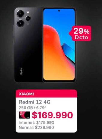 Abcdin XIAOMI Redmi 12 4G 256GB / 6,79" oferta