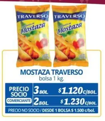 Alvi MOSTAZA TRAVERSO bolsa 1 kg. x 3 bol. oferta