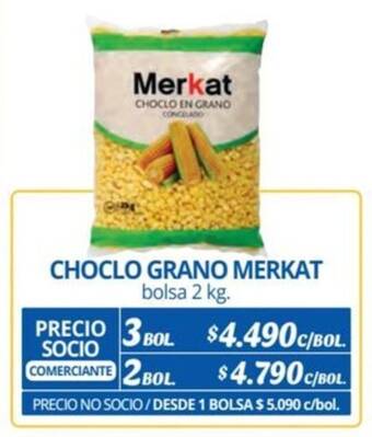 Alvi CHOCLO EN GRANO CONGELADO bolsa 2 kg. x 3 bol. oferta