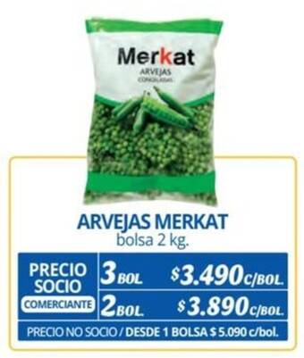 Alvi ARVEJAS MERKAT bolsa 2 kg. x 3 bol. oferta