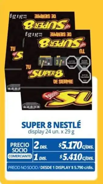 Alvi SUPER 8 NESTLÉ display 24 un. x 29 g x 2 dis. oferta