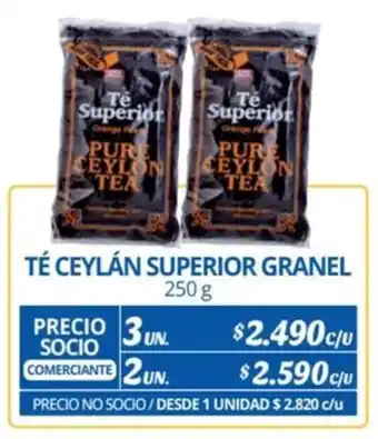 Alvi TÉ CEYLÁN SUPERIOR GRANEL 250 g x 3 un. oferta