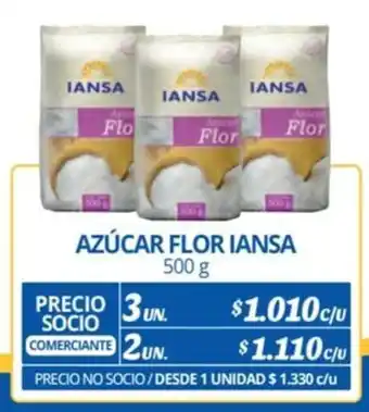 Alvi AZÚCAR FLOR IANSA 500 g x 3 un. oferta