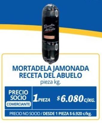 Alvi MORTADELA JAMONADA RECETA DEL ABUELO pieza kg. oferta