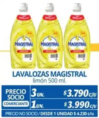 Alvi LAVALOZAS MAGISTRAL limón 500 ml x 3un oferta
