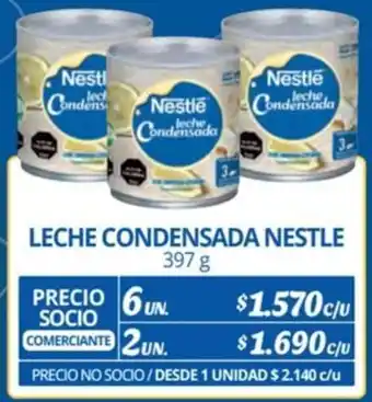 Alvi LECHE CONDENSADA NESTLE 397 g x 6un oferta