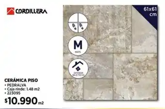 Construmart CERÁMICA PISO 61x61cm oferta