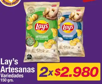Lay's Artesanas 2x 150 grs