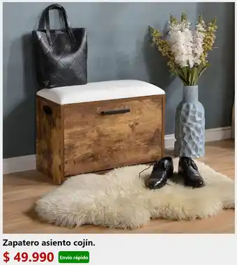Homy Zapatero asiento cojín oferta