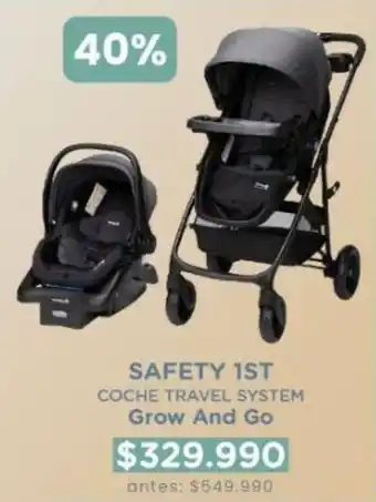 Infanti SAFETY 1ST COCHE TRAVEL SYSTEM Grow And Go oferta