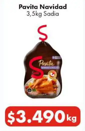 Super Bodega a Cuenta Pavita Navidad 3,5kg Sadia oferta