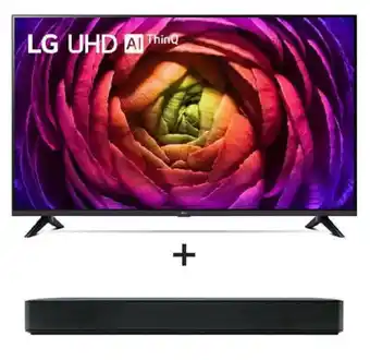 Paris LG LED Smart TV 50" 4K UHD TV 50UR7300 + Soundbar LG SK1 oferta
