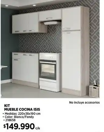 Construmart KIT MUEBLE COCINA ISIS oferta