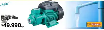 Construmart LEO ELECTROBOMBA PERIFÉRICA APM 37 0,5 HP 1" oferta