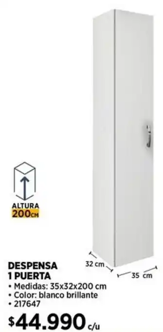 Construmart DESPENSA 1 PUERTA oferta