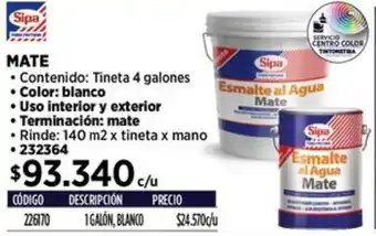 Construmart MATE oferta