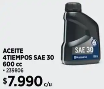 Construmart ACEITE 4TIEMPOS SAE 30 600cc oferta