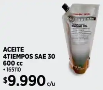 Construmart ACEITE 4TIEMPOS SAE 30 600cc oferta