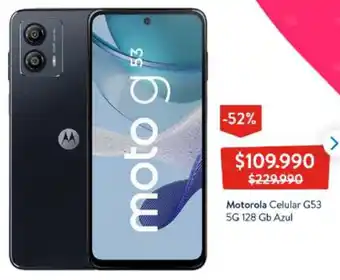 Lider Motorola Celular G53 5G 128 Gb Azul oferta